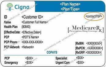 USA Cigna health insurance card